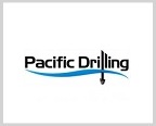Pacific Drilling logo with an anchor design.